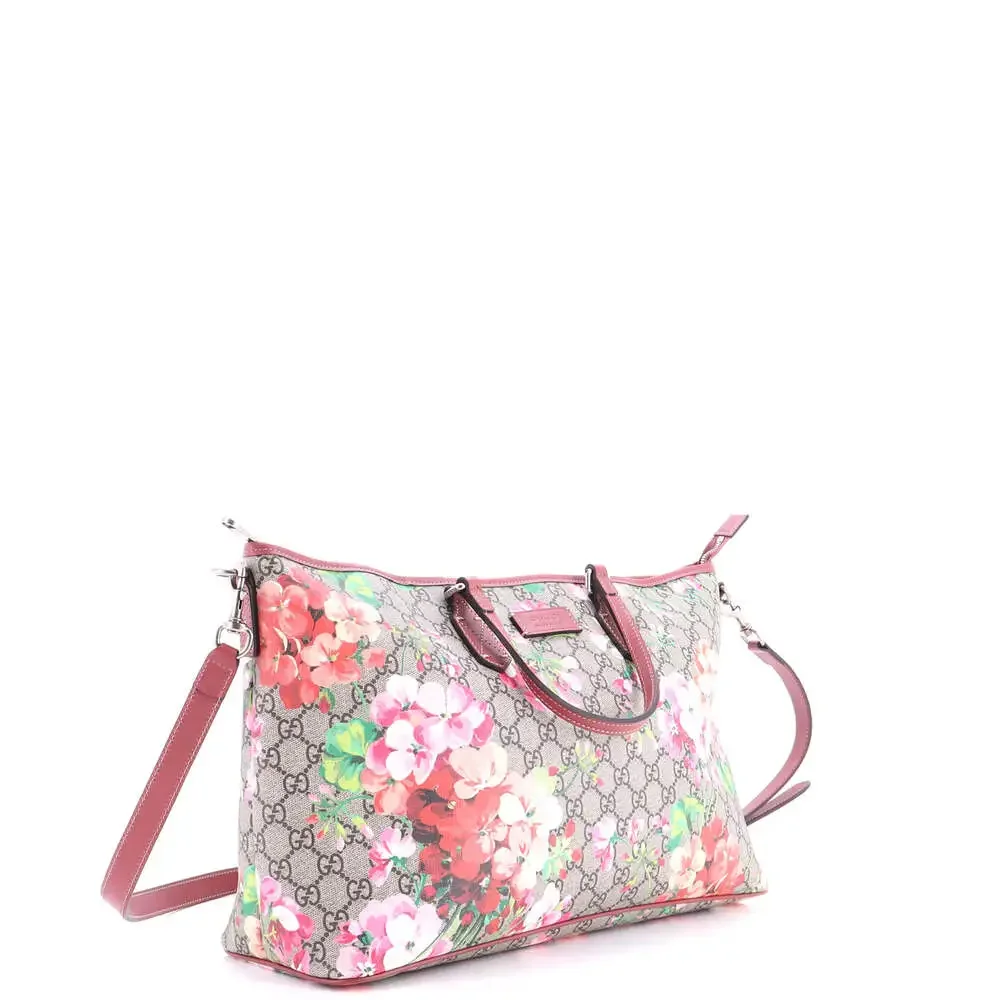 Gucci Convertible Zip Tote Blooms Print #245019G15B - Picture 2 of 6